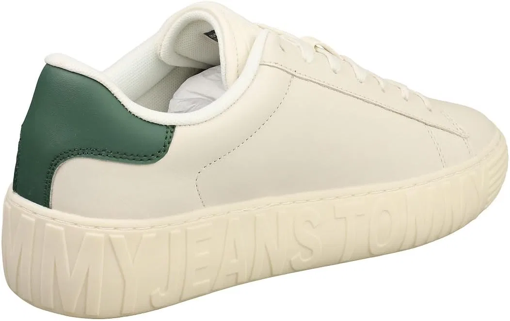 Мужские туфли Tommy Hilfiger TJM с кожаной подошвой, White — фото 2