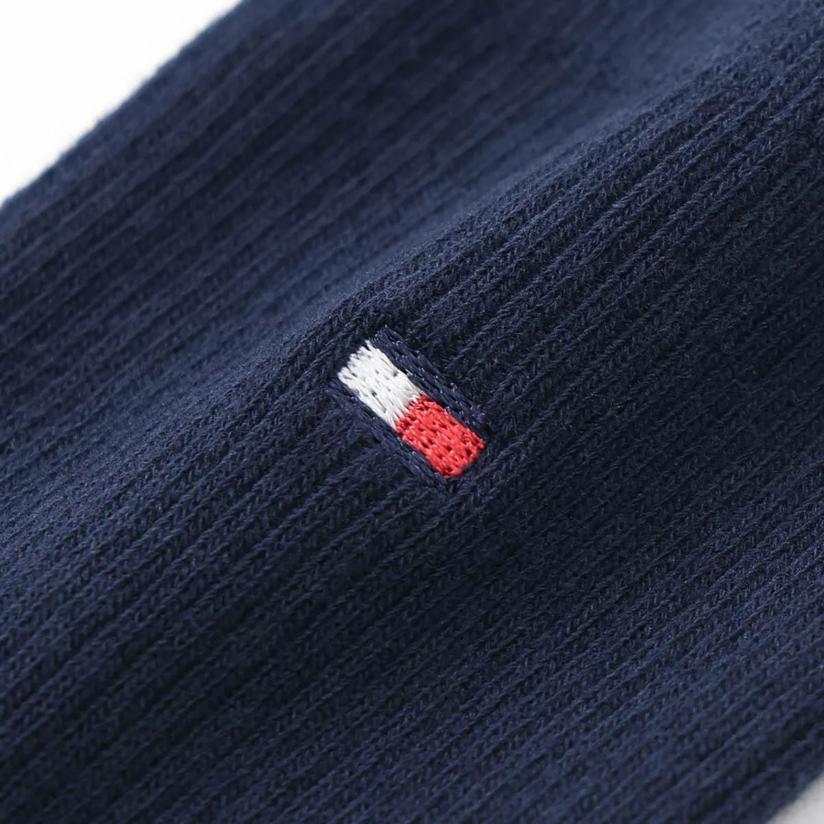 Школьные носки [длина 32 см] с вышивкой в одну точку. Tommy Hilfiger, 69. Navy — фото 3