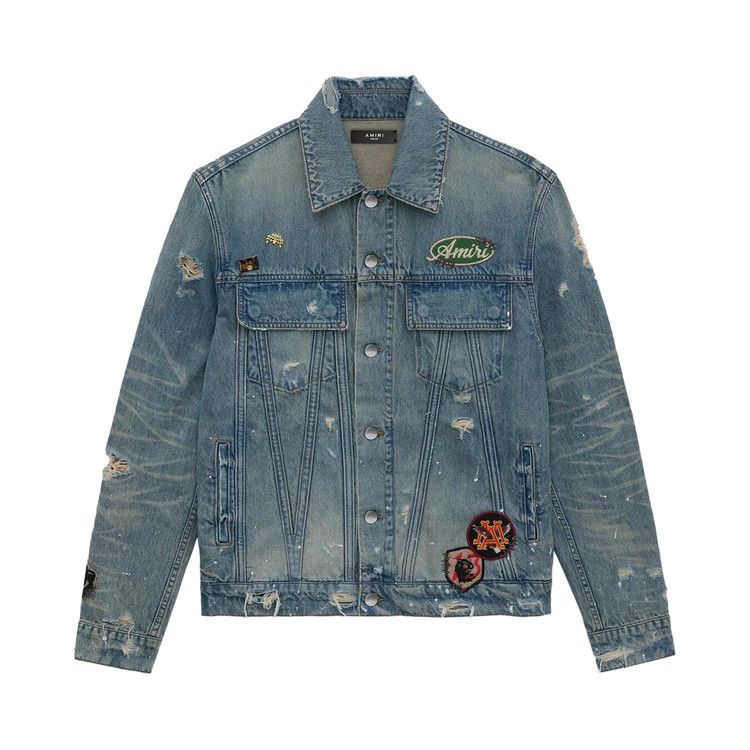 

Куртка Amiri Vintage Pegasus Trucker Jacket, Antique Indigo