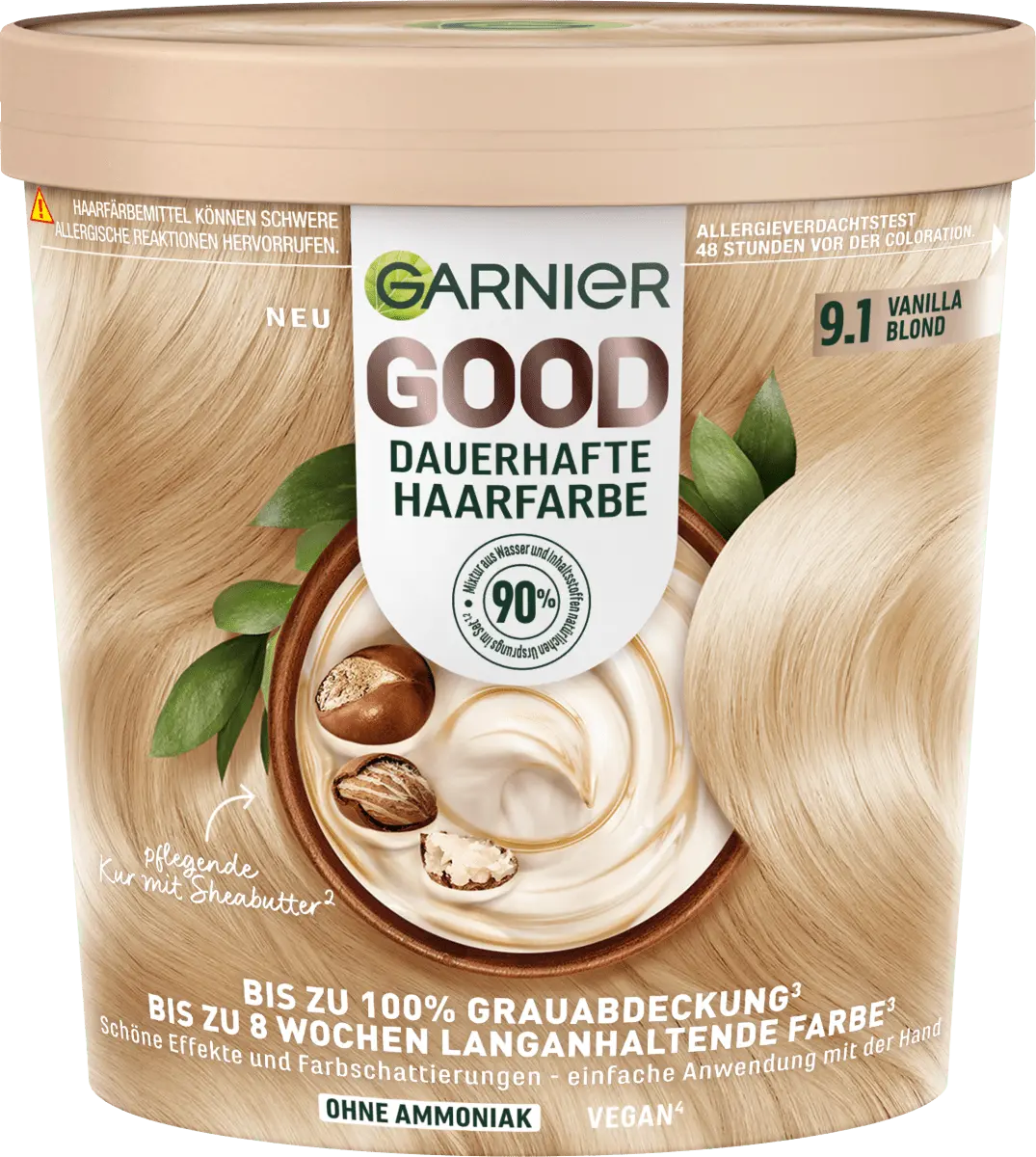 

Краска для волос 9.1 Ванильный блондин 1 шт. Garnier