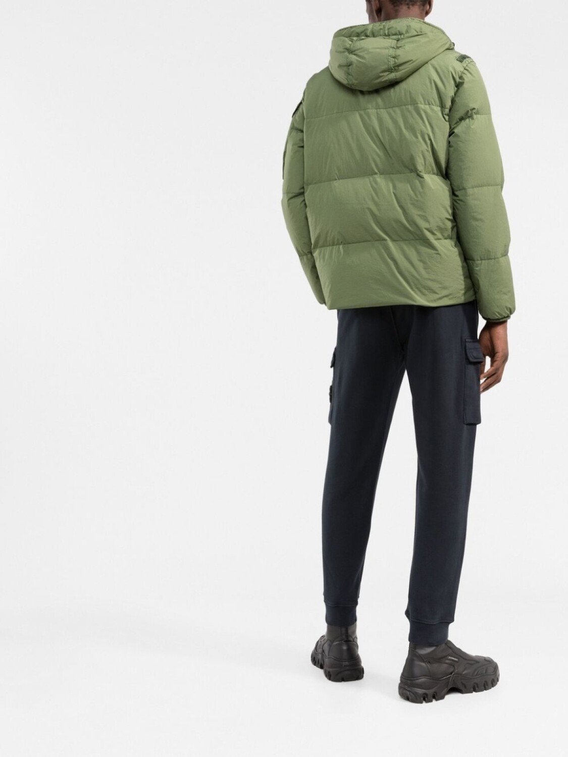 Зауженные спортивные брюки Stone Island, синий — фото 4
