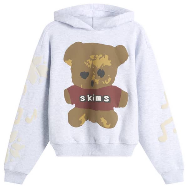 

Классическая толстовка из хлопкового флиса Skims X cpfm, Lhg Teddy Bear Print