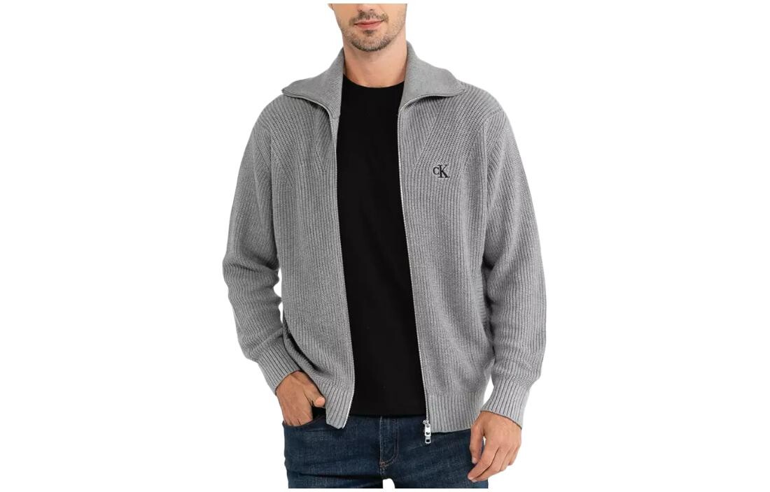 

Трикотаж мужской серый Calvin Klein, серый