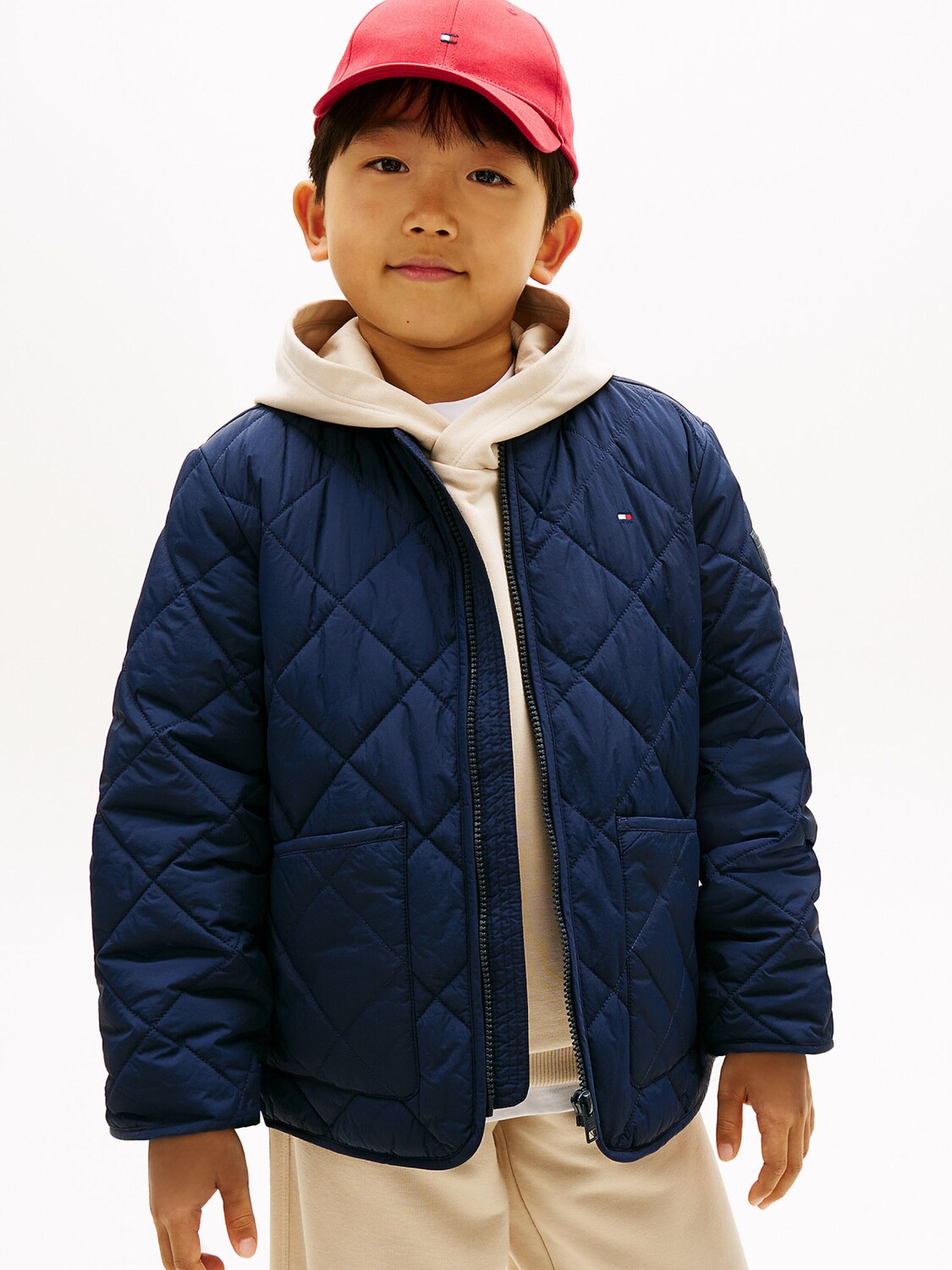 TOMMY HILFIGER Куртка для межсезонья в цвете Marine Blue — фото 2