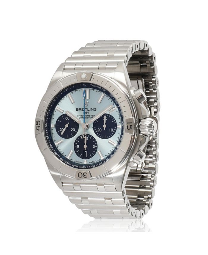 

Часы мужские Pre-Owned Breitling, серебряный