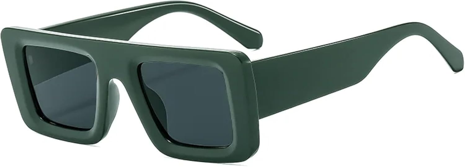 

Солнцезащитные очки с защитой от УФ-излучения UV400 | Компактная оправа, универсальные | Для женщин и мужчин, для занятий спортом на открытом воздухе и вождения DSVIGF, Dark Green