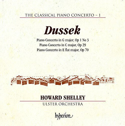 

CD диск Dussek / Shelley / Ulster Orchestra: Classical Pno Con 1