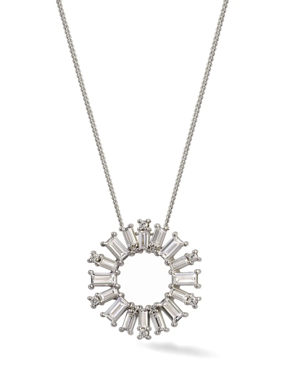 

Серебряное колье Big Bang с сапфиром Lark & Berry, серебяный