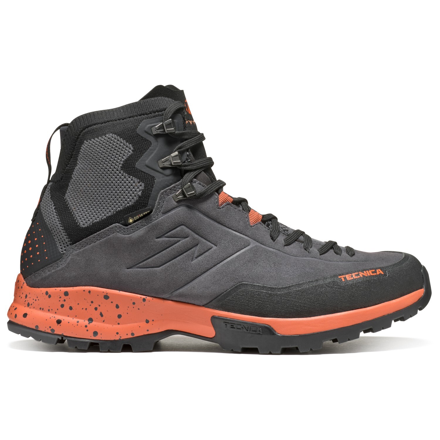 

Походная обувь Tecnica Forge Hike Mid GTX, цвет Dark Grey/Icon Orange