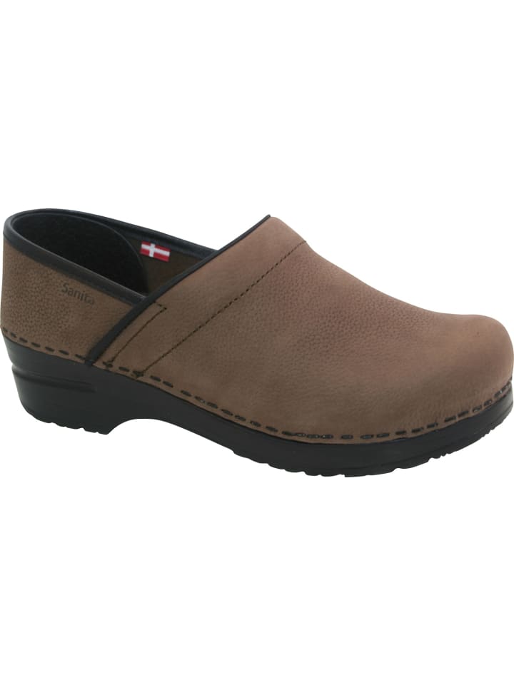 Сабо Original-Prof. Textured Oil Sanita Comfortwear, коричневый