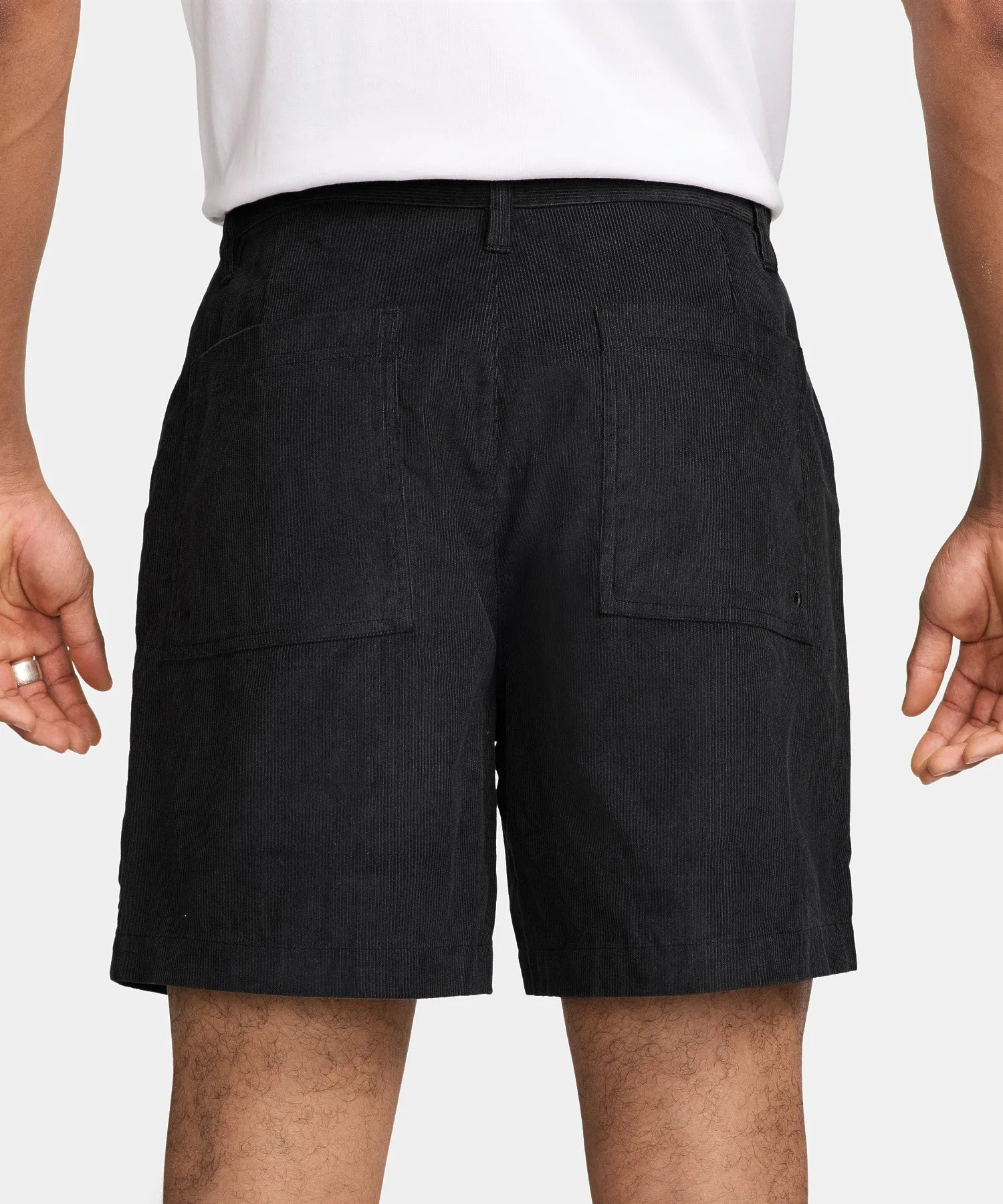Шорты из мягкого кордура Nike AS M NL CORD PARK SHORT HV0900-010 черные — фото 3
