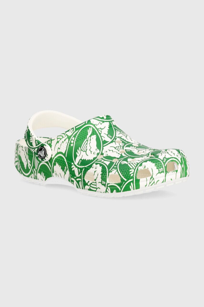 

Классические шлепанцы Crocs Duke с принтом Clog, зеленый