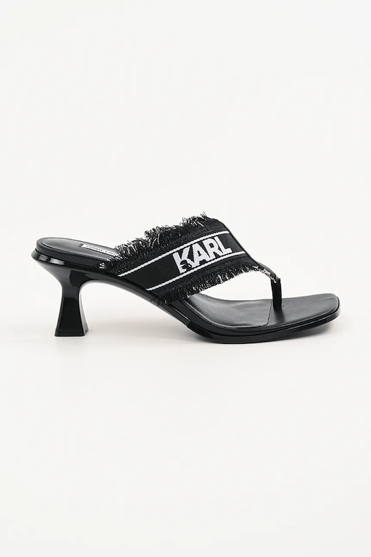 Шлепанцы Panache II Karl Lagerfeld, черный