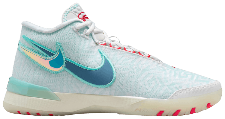 

Кроссовки Nike Zoom LeBron NXXT Genisus 'White Aegean Storm', белый
