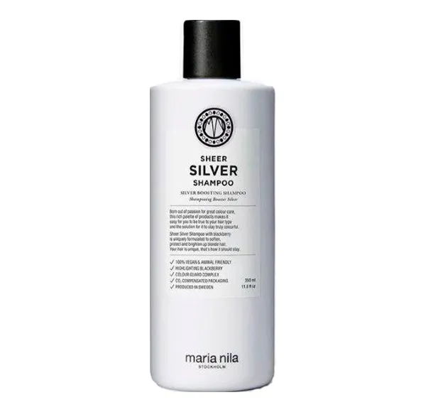 

Шампунь для светлых/седоватых волос Sheer Silver Maria Nila, 100 ml