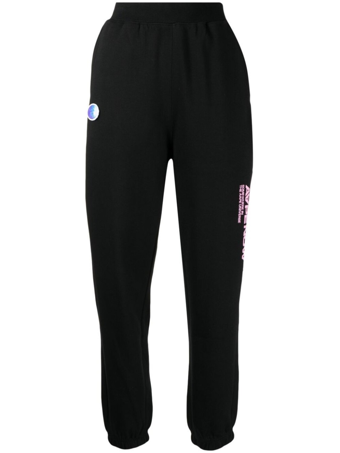 

Спортивные брюки с вышитым логотипом AAPE BY *A BATHING APE, черный