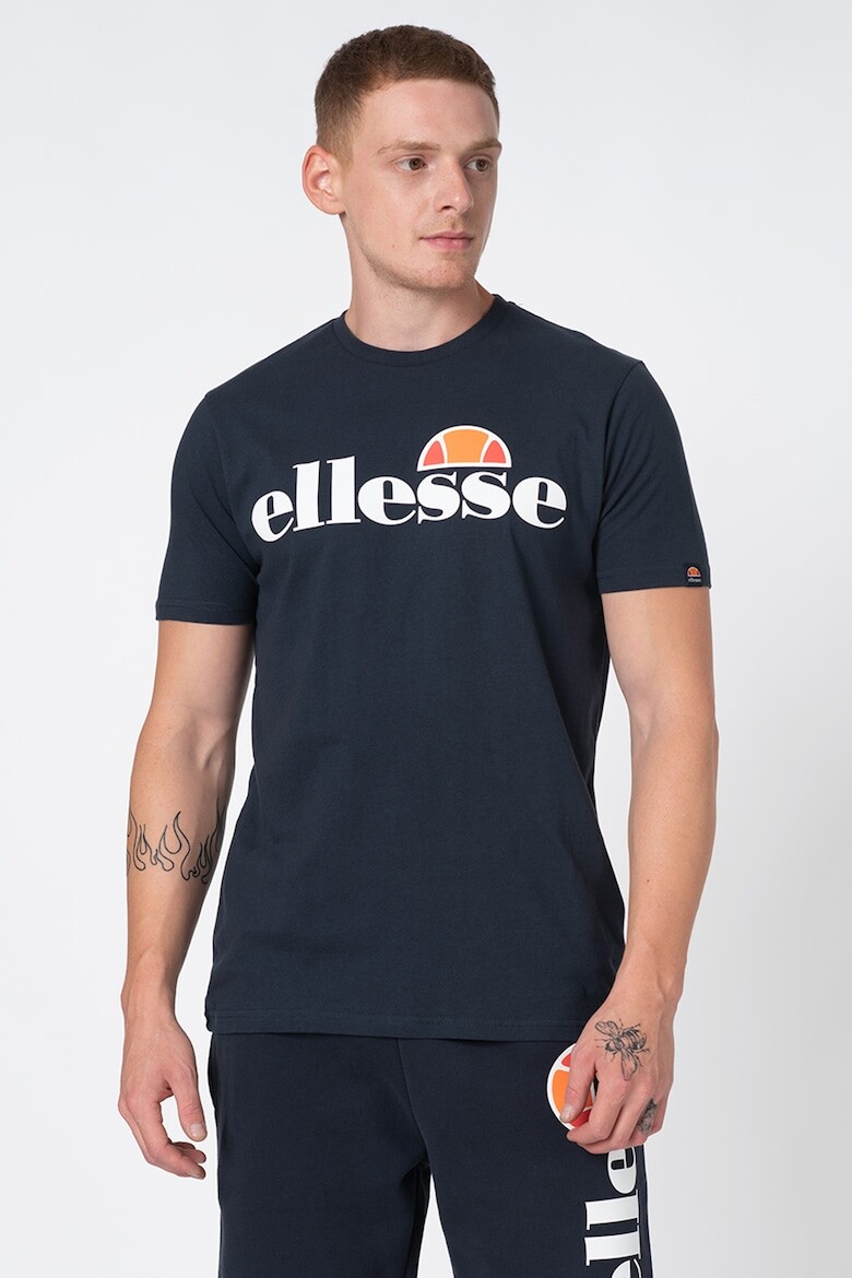 

Футболка Prado с овальным вырезом и логотипом Ellesse, синий