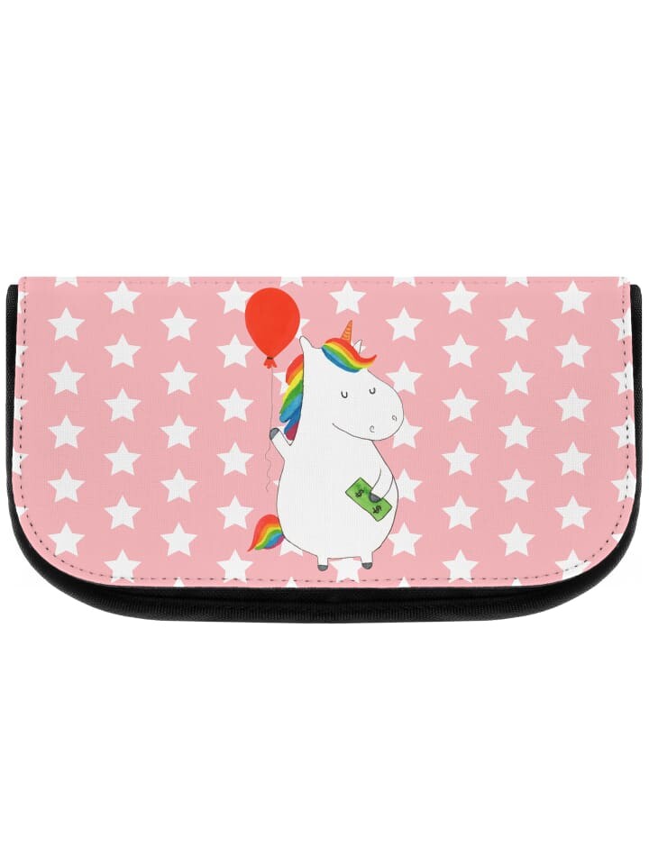 

Косметичка Mr & Mrs Panda Einhorn Luftballon ohne Spruch, цвет rot pastell