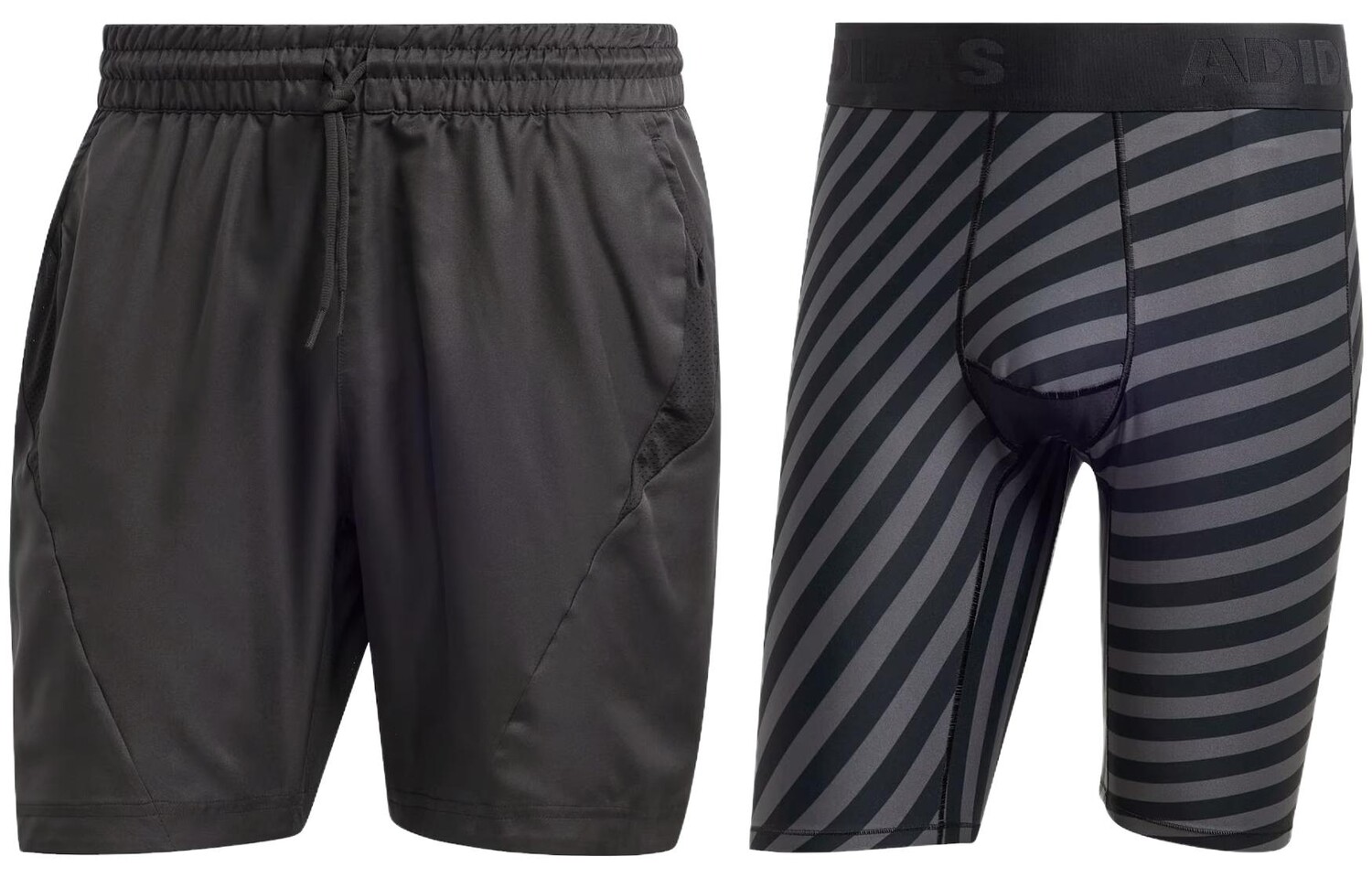 

AEROREADY Спортивные шорты мужские черные Adidas, черный