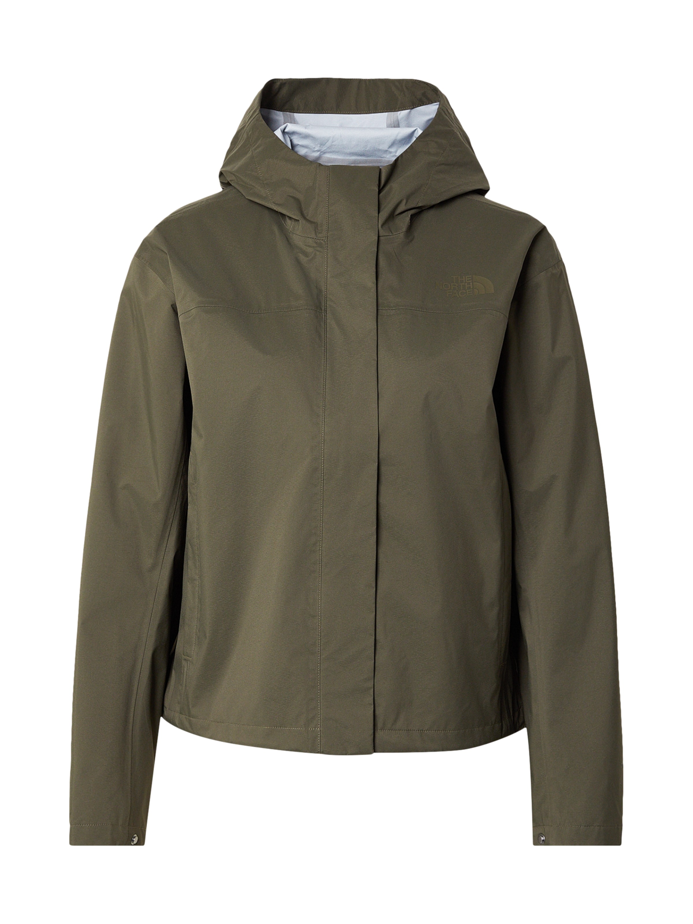 

THE NORTH FACE Куртка Performance 'VOYAGE WATERPROOF RAIN HOODED JACKET' в темно-зеленом цвете