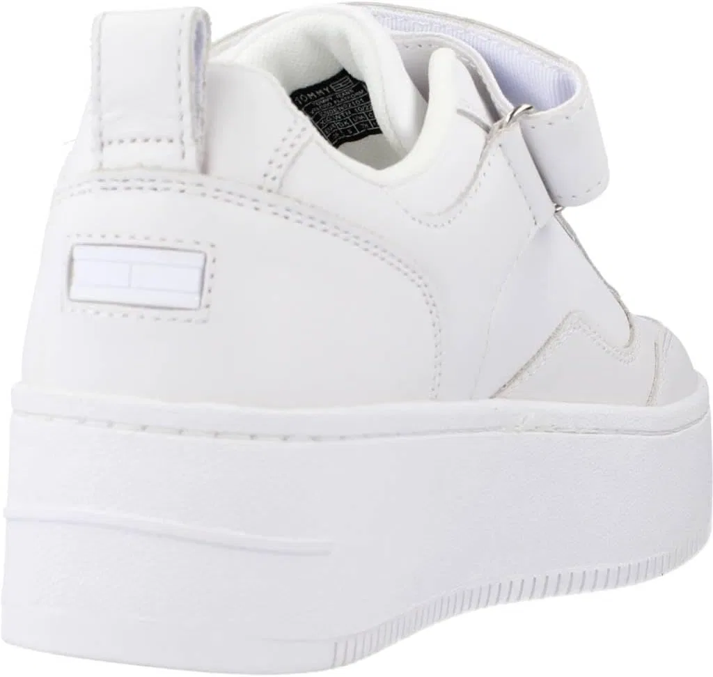 Кроссовки Tommy Jeans Adhesive Strip Flatform White — фото 3
