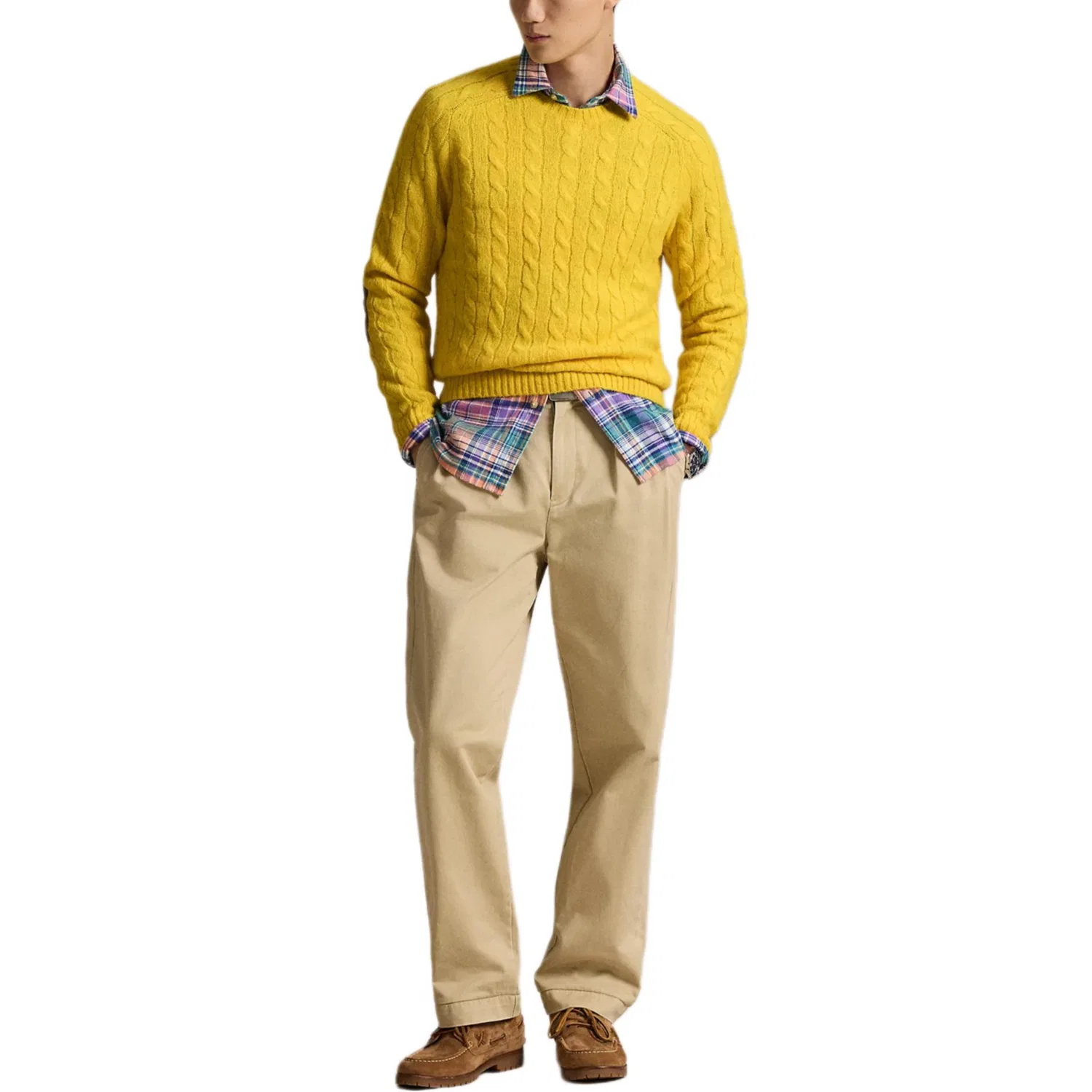 Свитер мужской Polo Ralph Lauren, Medal Yellow — фото 3
