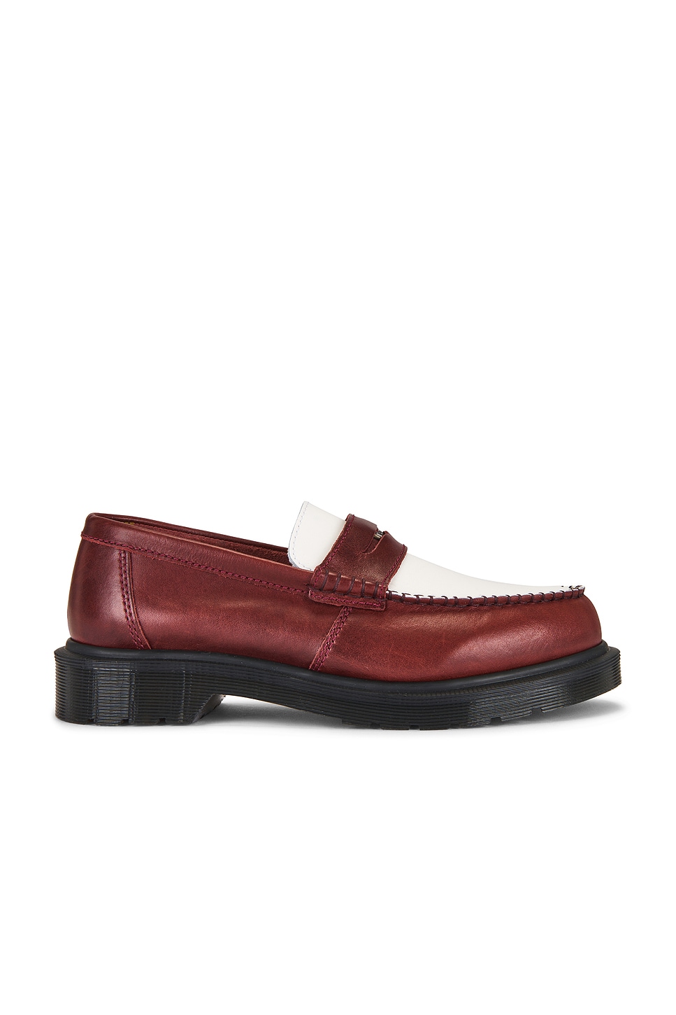

Penton Лоферыs Dr. Martens, Burgundy & White