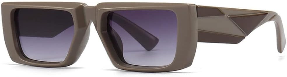 

Прямоугольные солнцезащитные очки для мужчин и женщин, дорожные солнцезащитные очки в винтажном стиле, ретро, ​​защита от ультрафиолета UV400 для женщин LANGSER, Brown