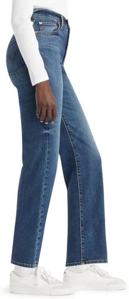 Levi's Women's Ribcage прямые укороченные джинсы, (New) Dial Up The Music — фото 3