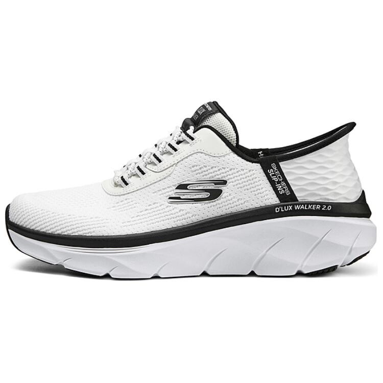

Кроссовки мужские низкие белые/черные Skechers, Черный, Кроссовки мужские низкие белые/черные Skechers