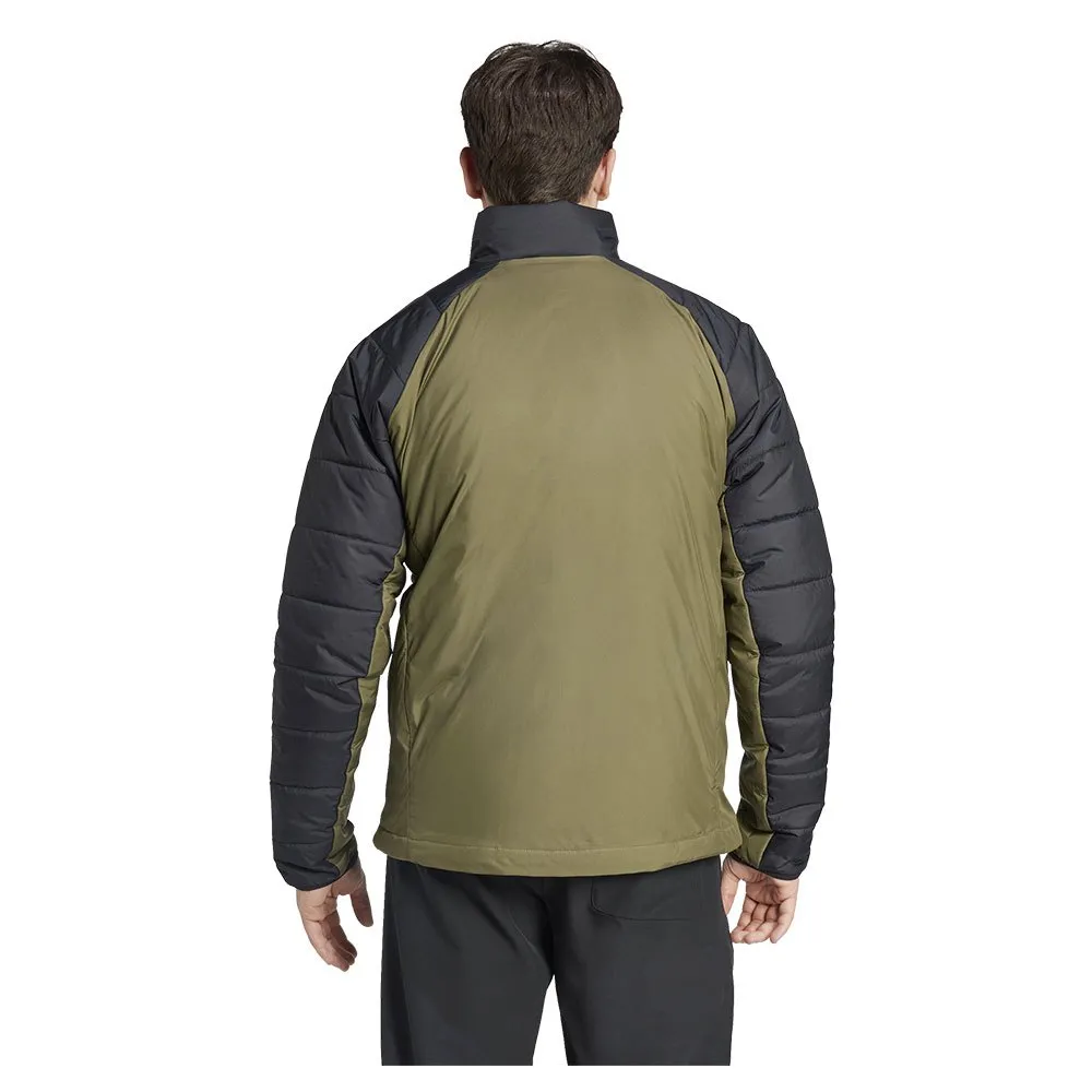 Куртка adidas Terrex Multi Synthetic Insulated, зеленый/черный — фото 2