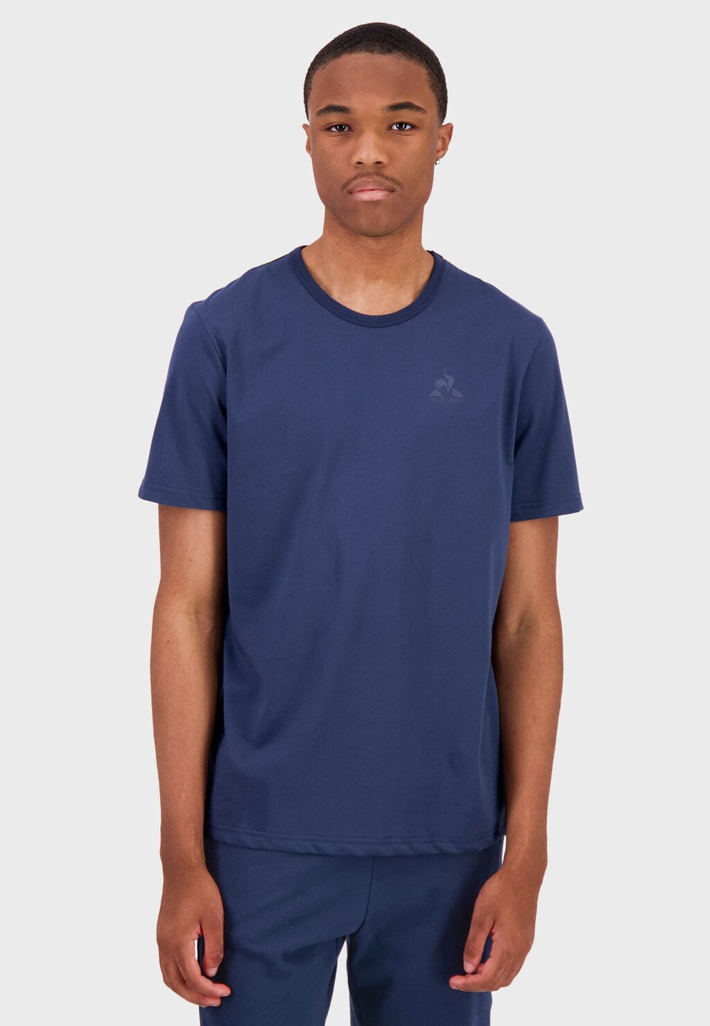 

Базовая футболка MONOCHROME UNISEX le coq sportif, цвет Mottled Blue