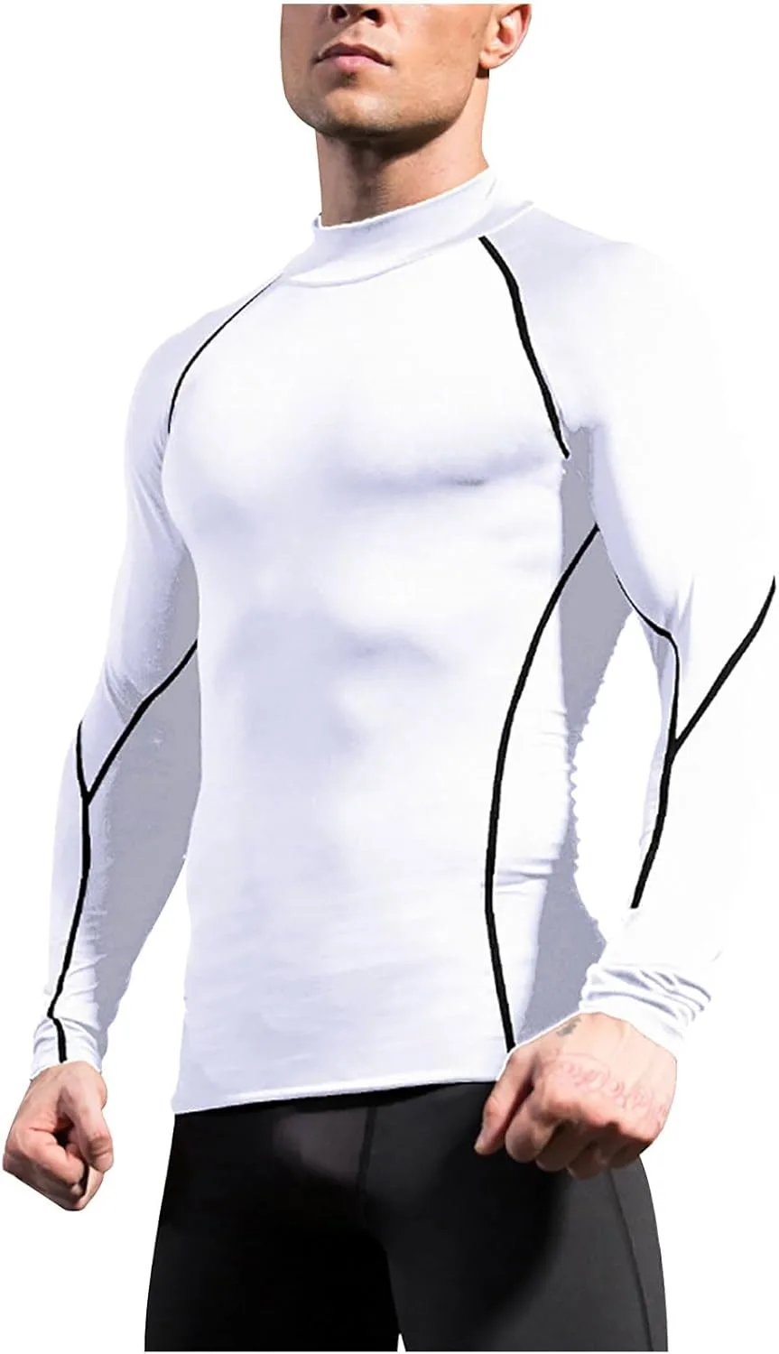 

Мужская компрессионная футболка с длинным рукавом Raglan для тренировок