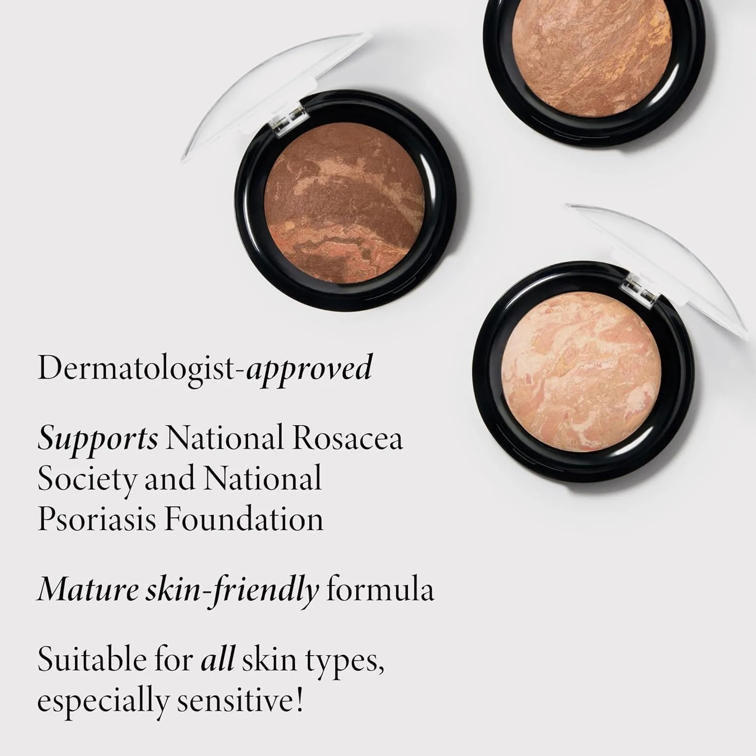 LAURA GELLER NEW YORK Award-Winning Baked Balance-n-Brighten To Go Travel Size Color Correcting Powder Foundation - Deep - Buildable Light to Medium Coverage - Demi-Matte Natural 45.36 г (1 шт.), 107 Deep - Travel Size — фото 4