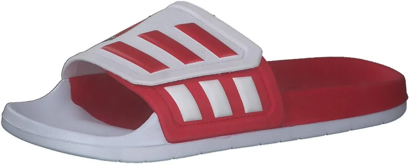Шлепанцы унисекс Adidas Adilette TndШЛЕНДЫ, Ftwr White Scarlet Scarlet