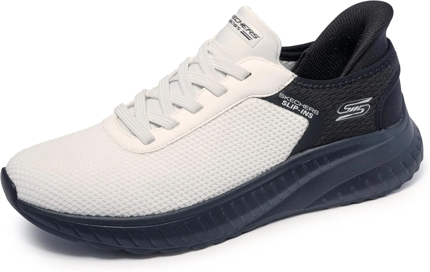 Мужские кроссовки Skechers Hands Free Slip-ins Squad Chaos - Balanced Edge, Black White