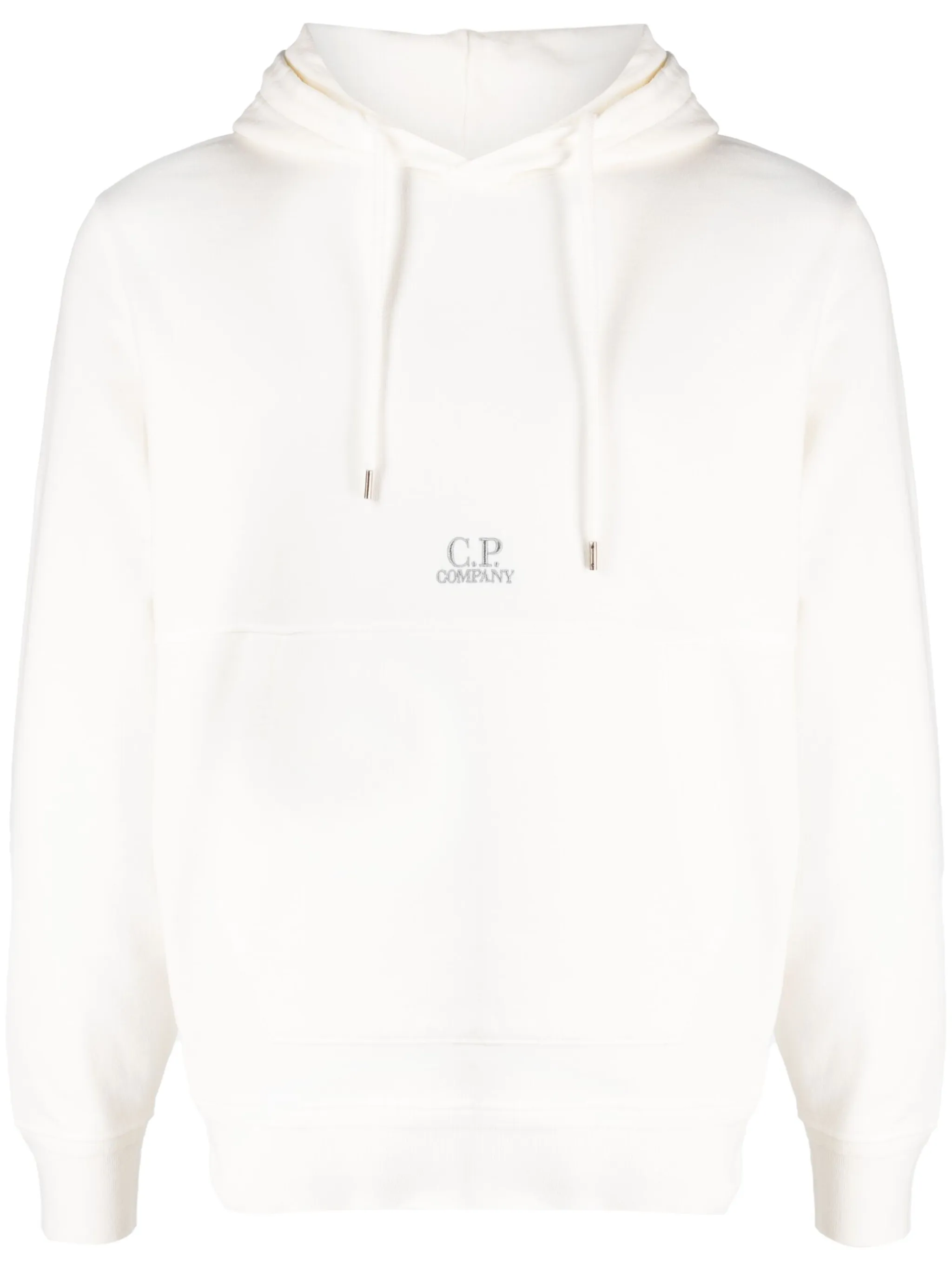 

Худи с вышитым логотипом C.P. Company, белый