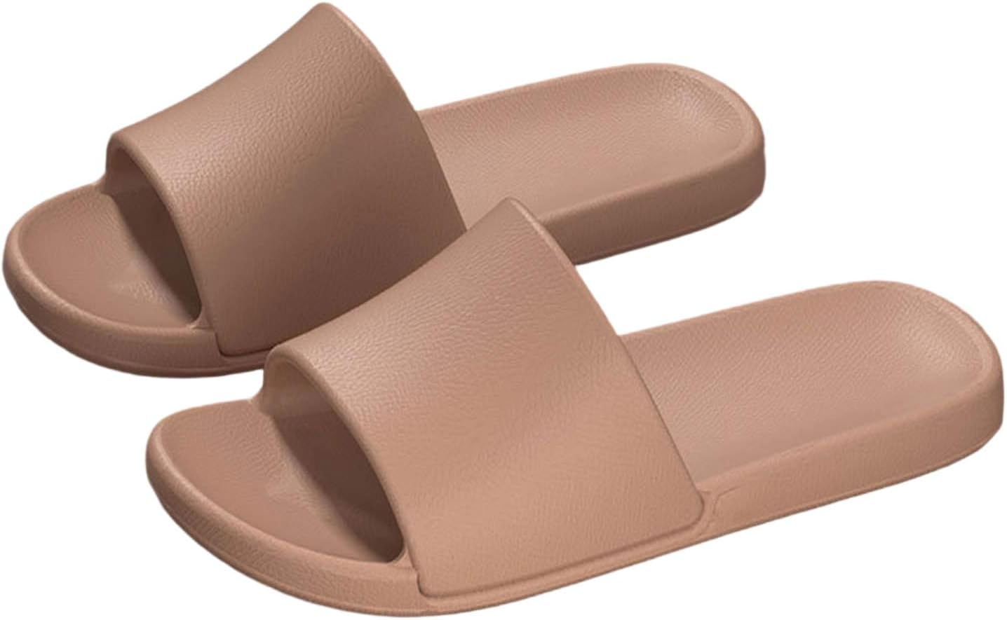 

Унисекс мягкие домашние шлепанцы с противоскользящей текстурой Eva, легкие комфортные тапочки для дома 45, удобные повседневные уютные тапочки для носки в помещении Generic, хаки