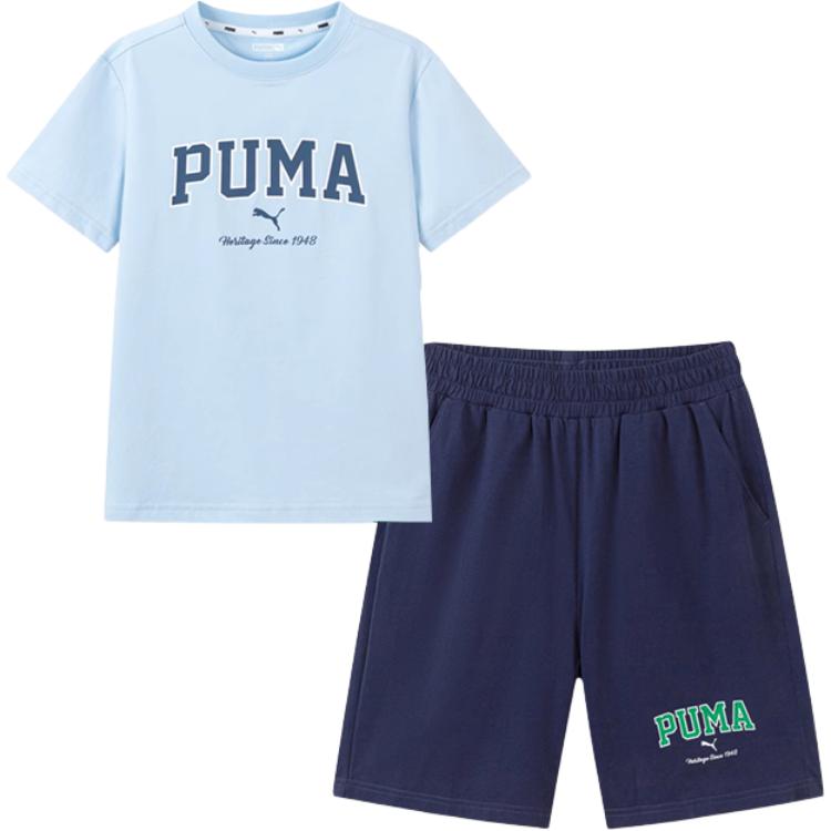 

Повседневная спортивная одежда 2 шт унисекс PUMA, синий