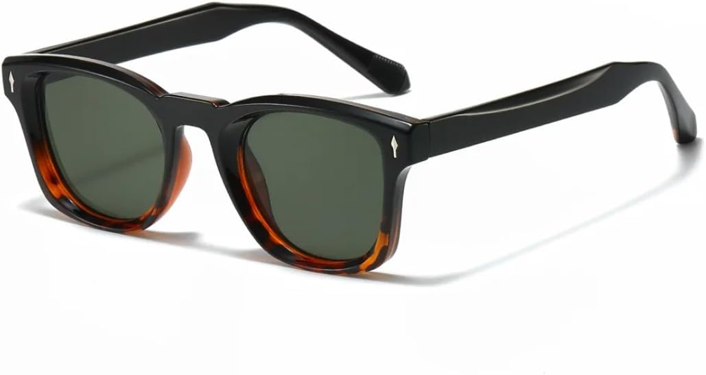 

Солнцезащитные очки с защитой от УФ-излучения UV400 | Градиентный панк | Линзы конфетных цветов для женщин и мужчин, для занятий спортом на открытом воздухе и вождения LXLHWN, Black Leopard Green