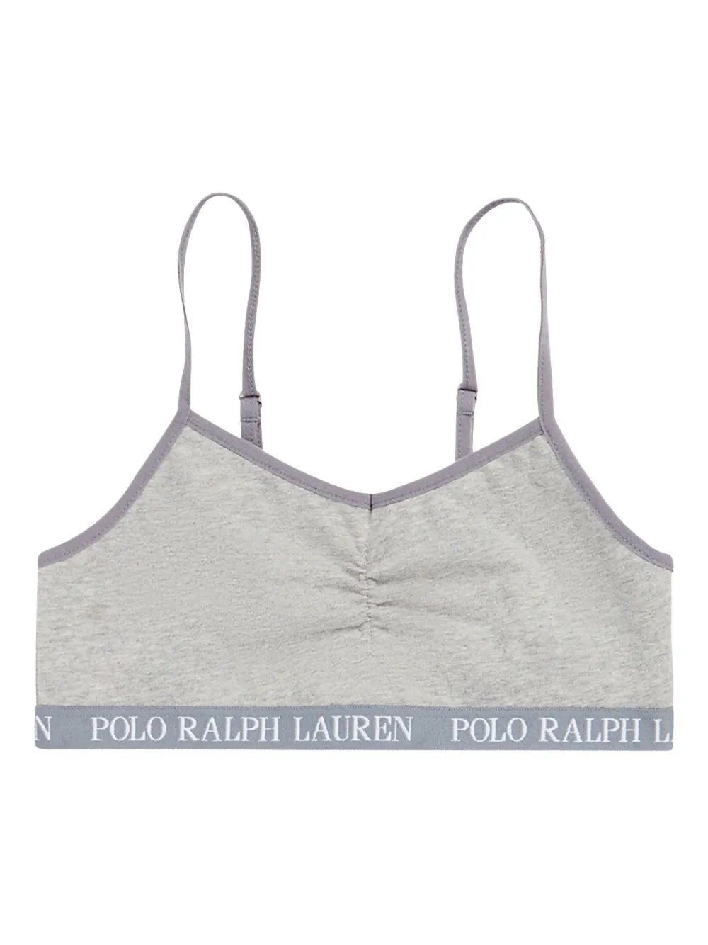 Бюстгальтеры-бралетты с логотипом (комплект из 2 шт.) POLO RALPH LAUREN KIDS, белый — фото 3
