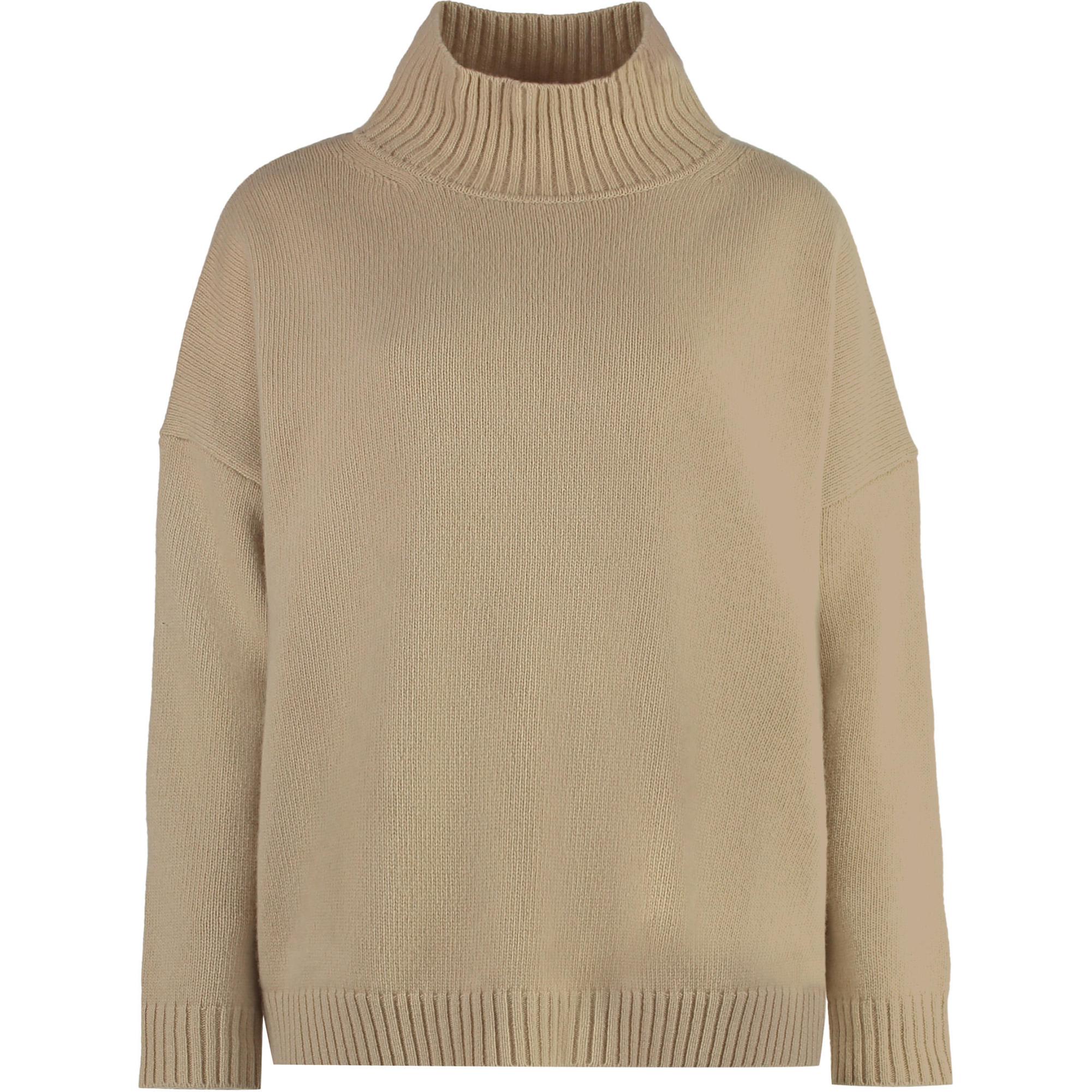 

WEEKEND MaxMara Свитер женский светло-коричневый Light Umber