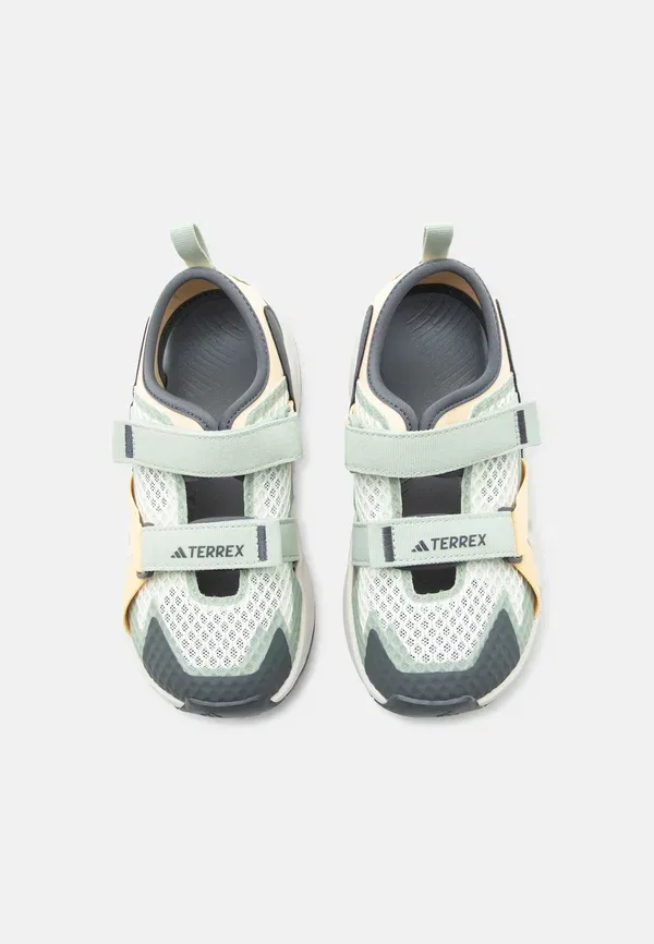 Сандалии прогулочные Hydroterra Adidas Terrex, слоновая кость/алюминий/серебристо-зеленый — фото 4