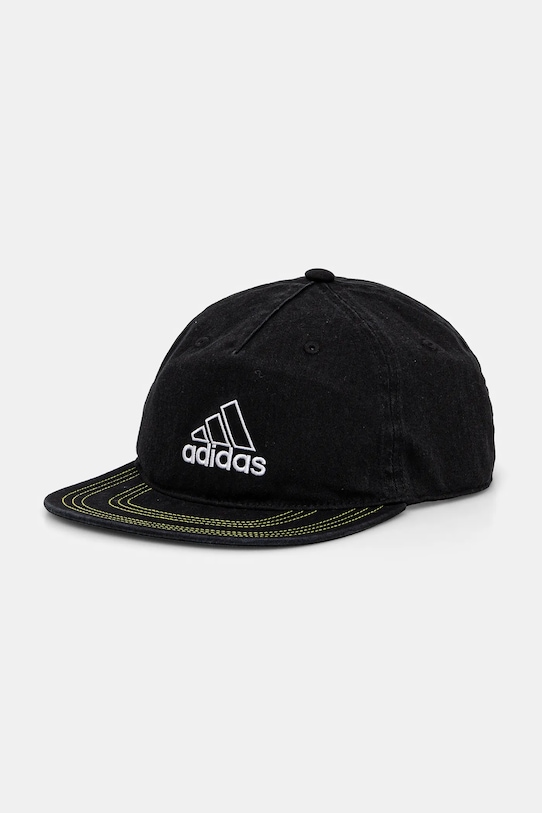 

Хлопковая кепка с козырьком Adidas Originals, черный
