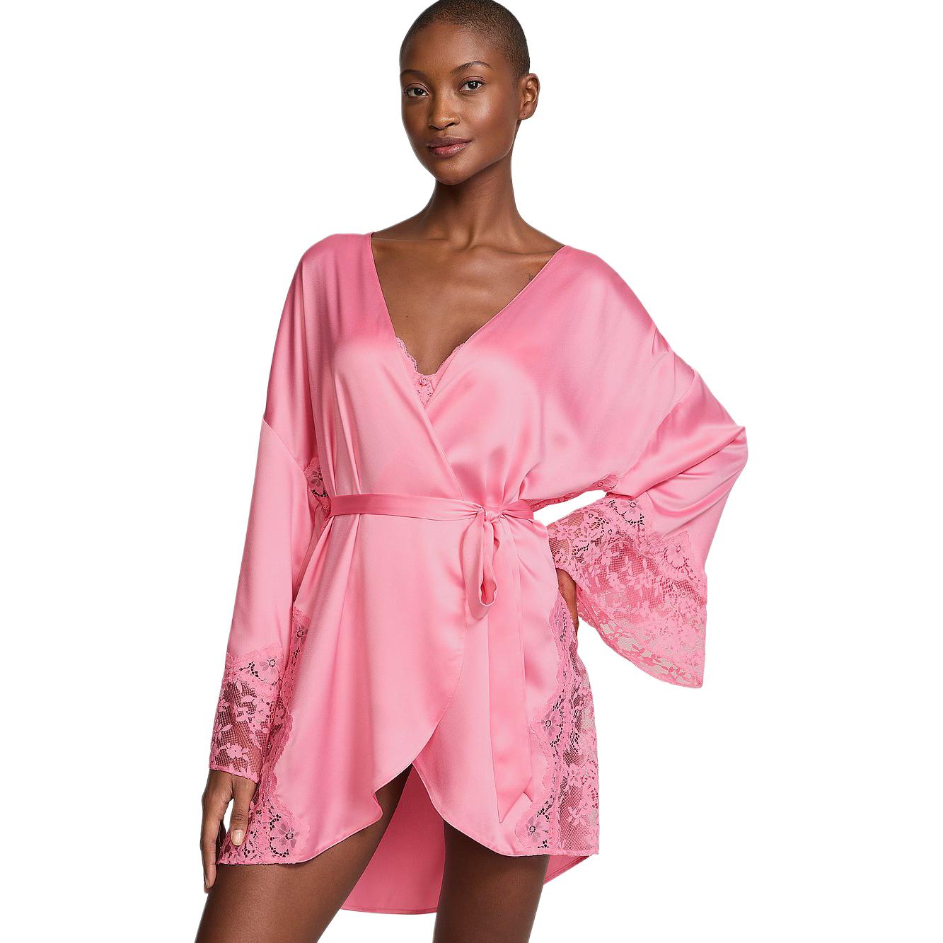 Victoria's Secret Женский халат для сна Pink — фото 3