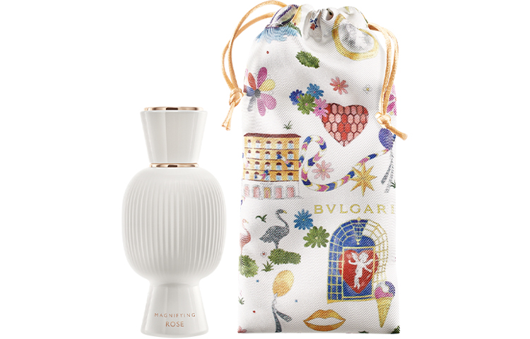 Ароматизатор для дома pure rose potpourri eau de parfum 40ml BVLGARI, 40ml — фото 3