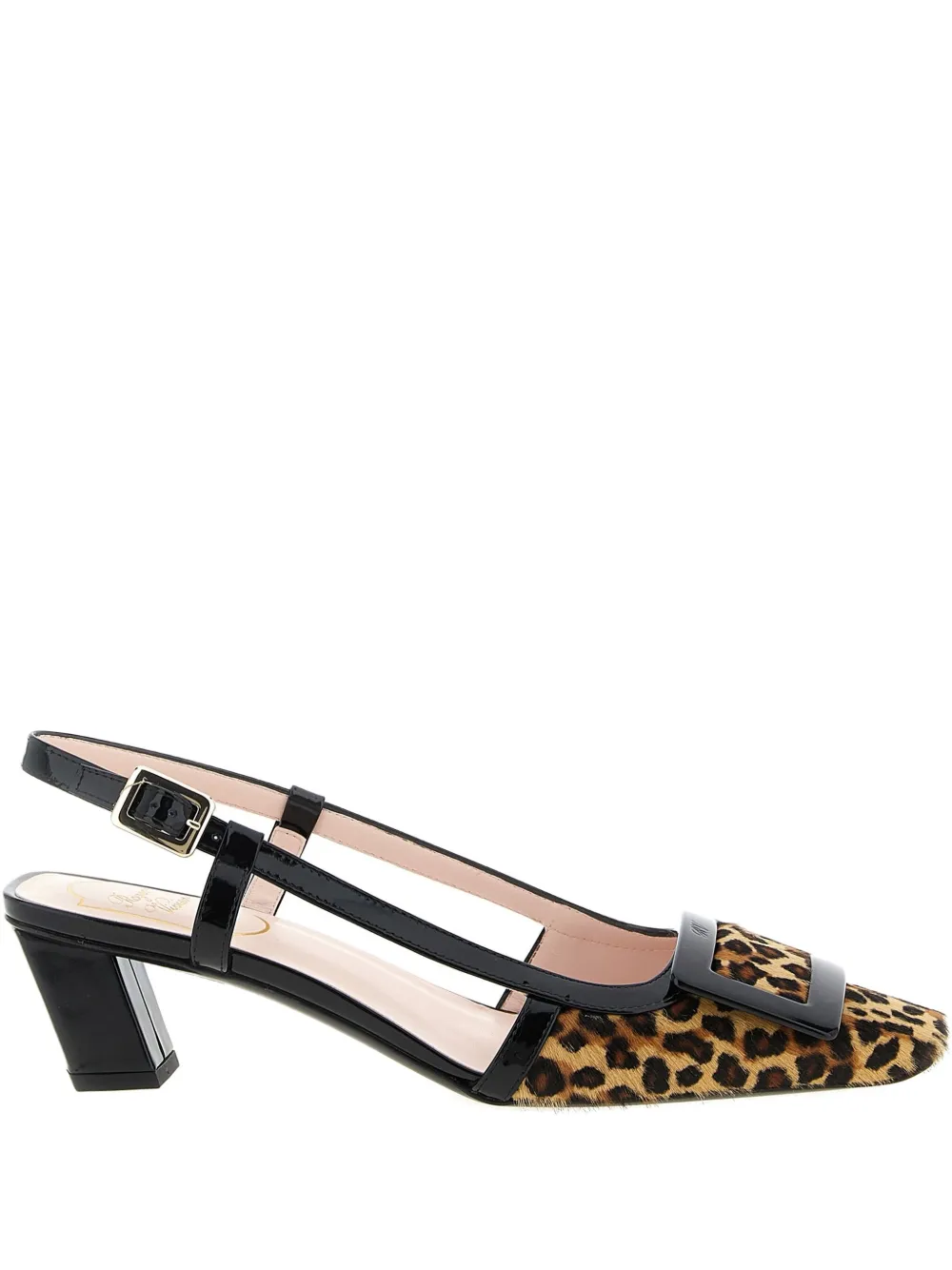 Туфли Belle Viver 45 мм Roger Vivier, коричневый
