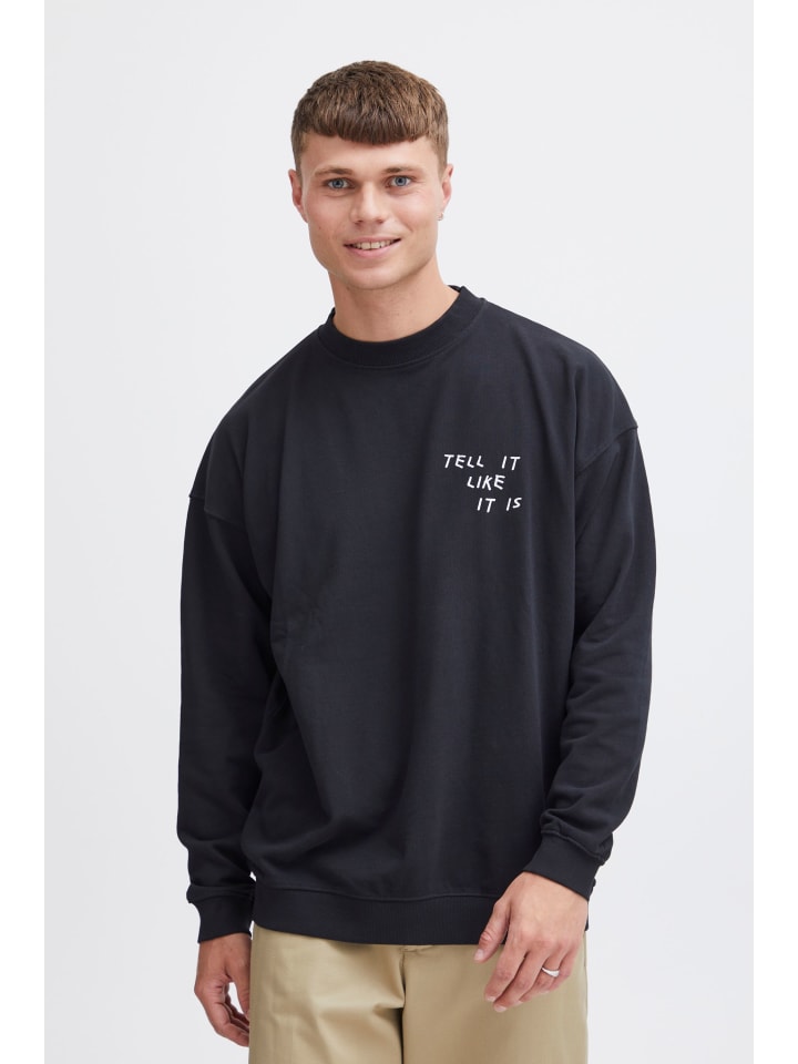 

Толстовка !SOLID Sweatshirt SDIngvor 21108275 Modisches Sweatshirt mit Print, черный