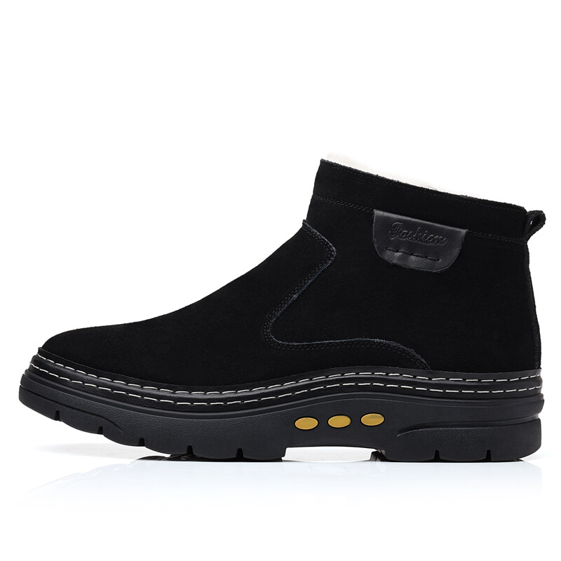 

Зимние ботинки мужские Cachiotti, цвет Black wool lining