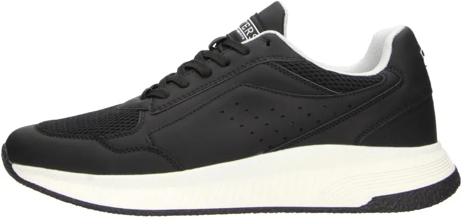 Fitters Footwear That Fits Мужские кроссовки Fitters Mark, спортивная обувь больших размеров, удобные мужские кроссовки с гибкой подошвой черного, темно-синего, бежевого и белого цветов / Мужская обувь больших размеров, Mark, размеры 47, 48, 49,... — фото 2